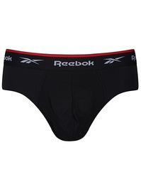 Reebok U5_C8259_RBK Men´s Sports Brief - Wiggins (3 Pair Pack)