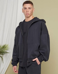 Build Your Brand BY254 90's Zip Hoody