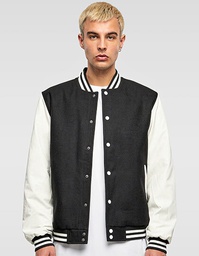 Build Your Brand BY269 Oldschool College Jacket