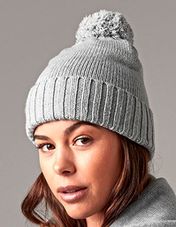 Beechfield B401 Knitted Scarf and Beanie Gift Set