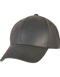 FLEXFIT 6245AL Synthetic Leather Alpha Shape Dad Cap