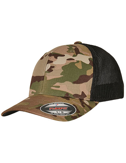 FLEXFIT 6511MC Multicam Trucker Mesh Cap