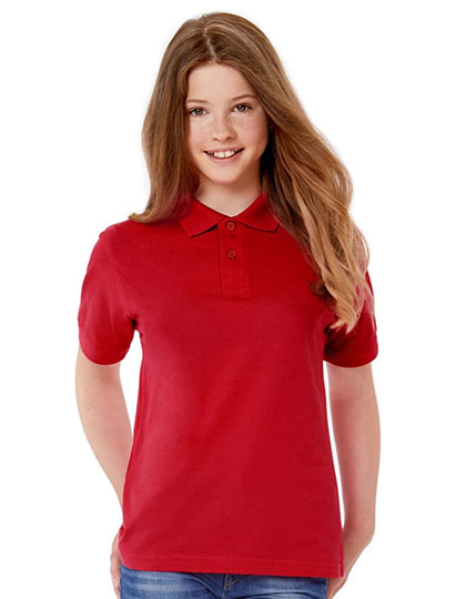 B&amp;C PK486 Kids´ Polo Safran