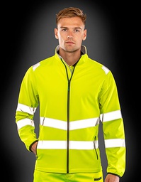 Result Genuine Recycled R505X Recycled Printable Safety Softshell Jacket