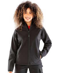 Result Genuine Recycled R911F Women´s Recycled 3-Layer Printable Hooded Softshell Jacket