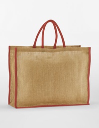 Westford Mill W475 Natural Starched Jute Market Shopper