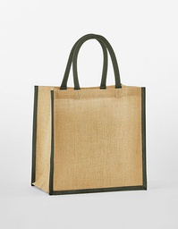 Westford Mill W477 Natural Starched Jute Mini Gift Bag