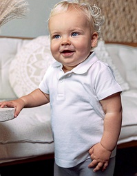 Link Kids Wear 13003-1122 Organic Baby Polo Short Sleeve Teddy 01