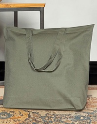 Halink 40002-31-1348 Organic Canvas Carrier Bag Medium Long Handle London 02