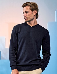 Asquith &amp; Fox AQ042 Men´s Cotton Blend V Neck Sweater