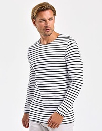 Asquith &amp; Fox AQ070 Men´s Marinière Coastal Long Sleeve Tee