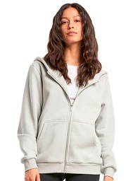 Build Your Brand BY290 Ladies Fluffy Zip Hoody