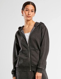 Build Your Brand BY299 Ladies Vintage Heavy Zip Hoody
