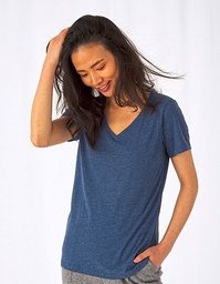 B&amp;C BE INSPIRED TW058 Women´s V-Neck Triblend T-Shirt