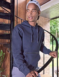 Kustom Kit KK338 Regular Fit Pique Hoodie with Zipped Pocket