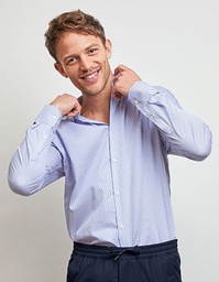 NEOBLU 04338 Men´s Easy Care Striped Shirt Baptiste