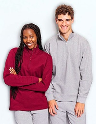 Neutral O73701 Unisex Quarter Zip Sweatshirt