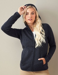 Stedman® ST5560 Lux Hooded Knitfleece Jacket Women
