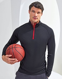 TriDri® TR110 Men´s Long Sleeve Performance ¼ Zip