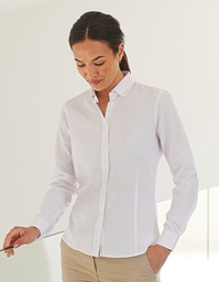 Henbury H583 Ladies´ Long Sleeved ´Cotton Feel´ Coolplus® Shirt