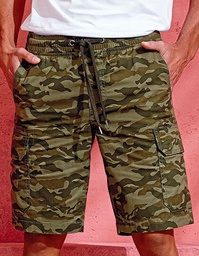 WOMBAT® WB906 Men´s Camo Cargo Utility Shorts