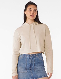 Bella 7502 Women´s Cropped Fleece Hoodie