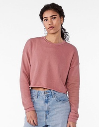 Bella 7503 Women´s Cropped Crew Fleece