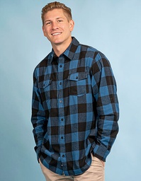 Burnside 8210 Woven Plaid Flannel Shirt
