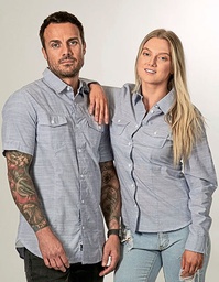 Burnside 9247 Woven Texture Shirt