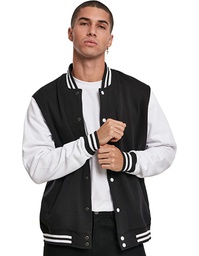 Build Your Brand BY015 Sweat College Jacket