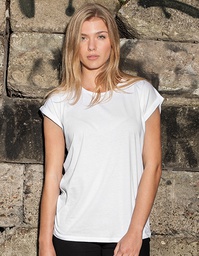 Build Your Brand BY021 Ladies´ Extended Shoulder Tee