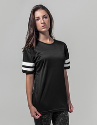 Build Your Brand BY033 Ladies´ Mesh Stripe Tee
