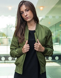 Build Your Brand BY044 Ladies´ Nylon Bomber Jacket