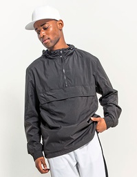 Build Your Brand BY096 Basic Pull Over Jacket