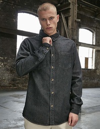 Build Your Brand BY152 Denim Shirt