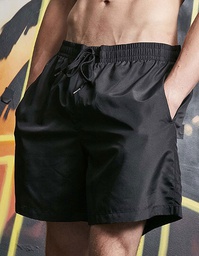 Build Your Brand BY153 Recycled Swim Shorts