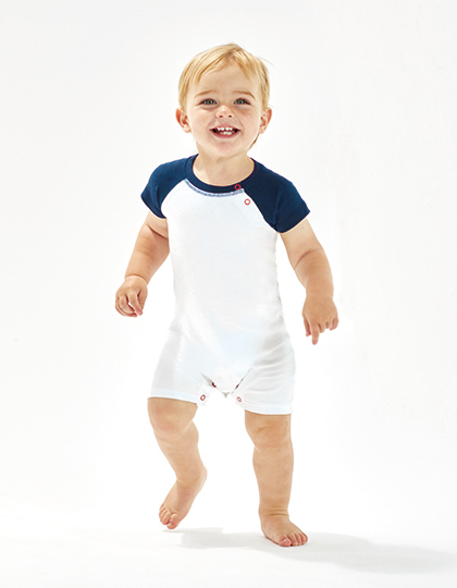 Babybugz BZ41 Baby Baseball Playsuit