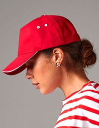 Beechfield B15C Ultimate 5 Panel Cap - Sandwich Peak