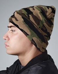 Beechfield B419 Camo Cuffed Beanie