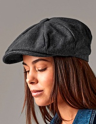 Beechfield B629 Melton Wool Baker Boy Cap