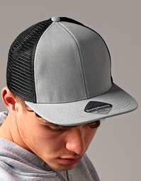 Beechfield B664 Original Flat Peak 6 Panel Trucker Cap
