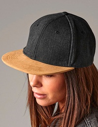 Beechfield B668 Suede Peak Snapback