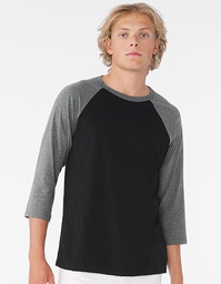 Canvas 3200 Unisex 3/4 Sleeve Baseball T-Shirt