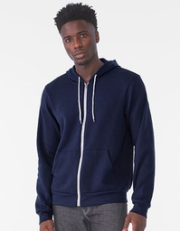 Canvas 3739 Unisex Poly-Cotton Fleece Full-Zip Hoodie