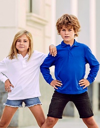 Fruit of the Loom 63-201-0 Kids´ Long Sleeve 65/35 Polo