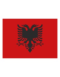 [1000063481] Printwear Fahne Albanien