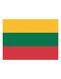 [1000063510] Printwear Fahne Litauen