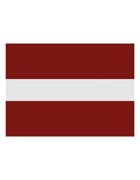 [1000063511] Printwear Fahne Lettland