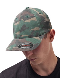FLEXFIT 6977CA Flexfit Garmet Washed Camo Cap