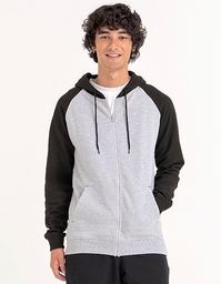 Just Hoods JH063 Baseball Zoodie